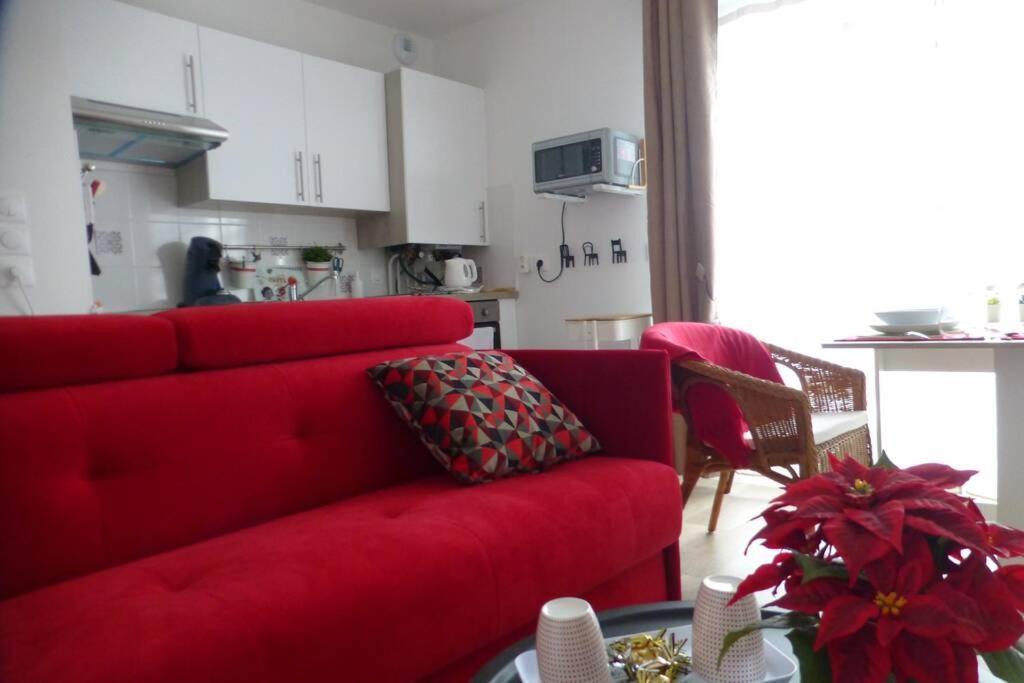 Studio Cosy Neuf Pres De La Mer,Balcon Et Parking Gratuit Wimereux Bagian luar foto