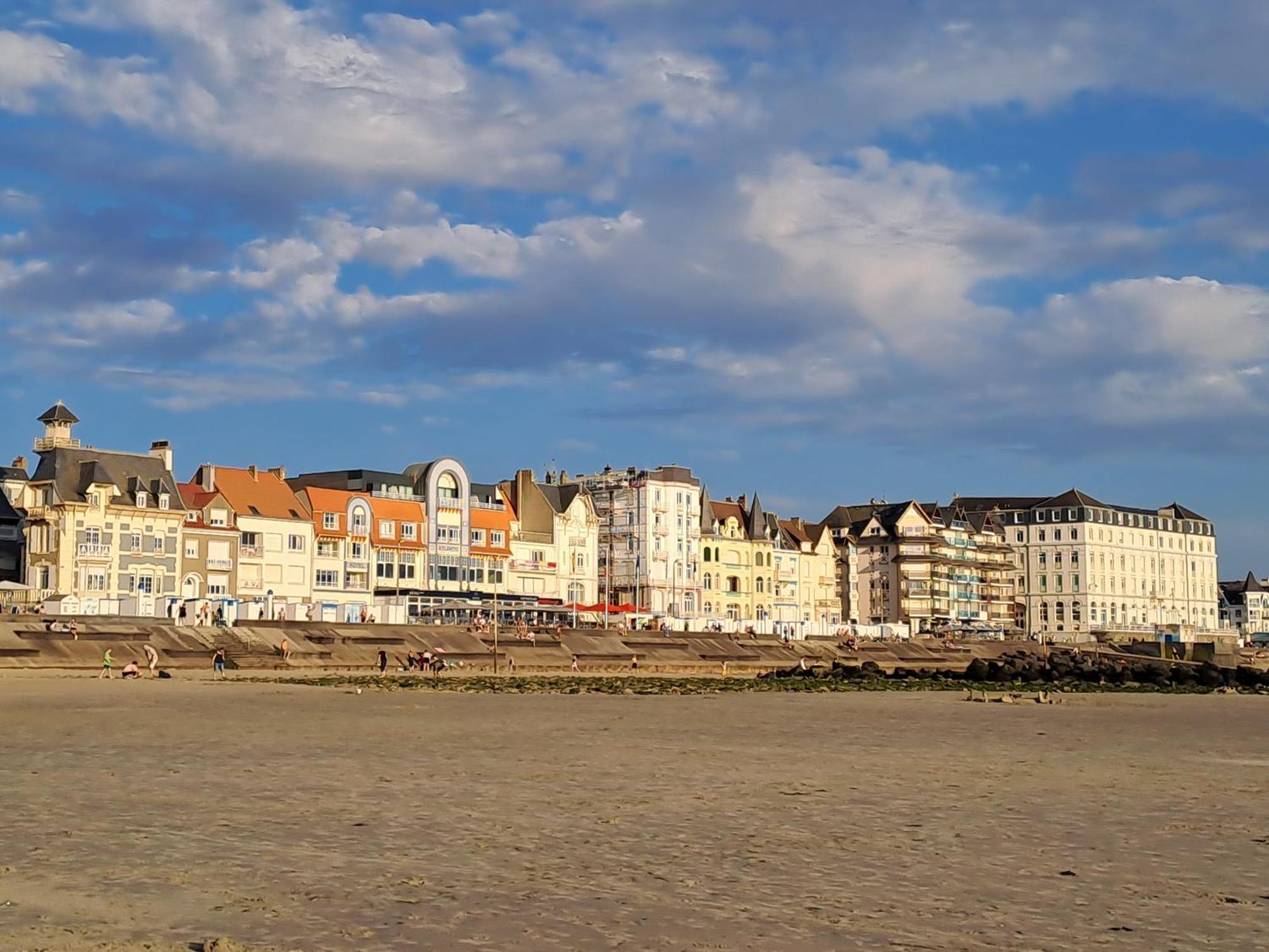 Studio Cosy Neuf Pres De La Mer,Balcon Et Parking Gratuit Wimereux Bagian luar foto